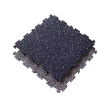 헬스장 체육관 바닥재 고무 바닥 매트 코르크 실내 덤벨 러닝 머신 방음 영역 충격 흡수, 흑백 / 10MM 두께 / 0.25 평방 미터