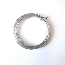 공예철사 알미늄와이어/알루미늄 철사/굵기선택 1~4mm, 은색 공예철사 1.5mmx4.6m