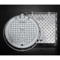 정화조 덮개 빗물 튼튼한 공사 화격자 보수 수로관, 정방형 500x500 내하중 5톤