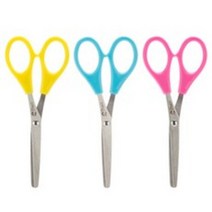 평화 S-105 학생용 가위 색상랜덤발송, 랜덤발송