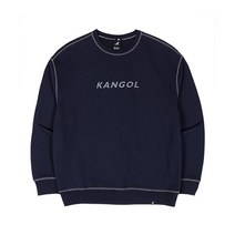 컬러 스티치드 스웨트셔츠 1634 네이비