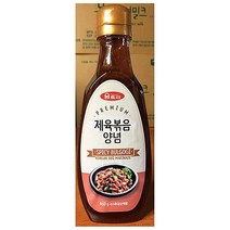 MDF6473 업소용 식당 식자재 재료 움트리 제육볶음양념 460g (매운양념장/만능양념장/떡볶이양념장/비빔면양념장)