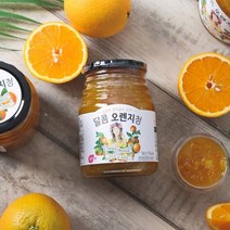 자연맛남 자체제작 수제 과일청 오렌지청 580g x 3병