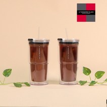 투썸플레이스 투썸 아이스 DT 텀블러 550ml 트윈스 세트