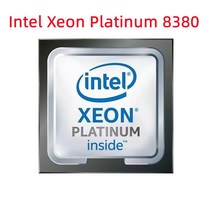인텔 제온 플래티넘 8380 프로세서 서버 CPU 40 코어 60M 캐시 GHz CD806, 한개옵션0