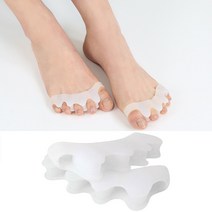 발가락링 무지외반증 전신균형 신체밸런스 발락 예쁜발모양 발가락사이좁을때 팔자걸음 안짱다리, 1개