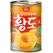 동원에프앤비 지중해황도, 410g, 18개