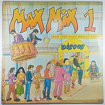 (중고LP) MAX MIX 1 1989년 발매 라이센스 (자켓 투명 테이핑 있음. 음반 상태 사용감 있음)
