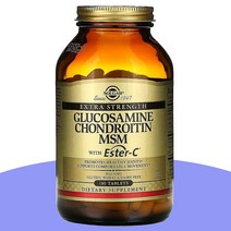 솔가 글루코사민 콘드로이틴 MSM EsterC 함유 180정 엠에스엠 OptiMSM Sodium 나트륨 아스코르브산