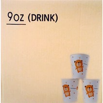종이컵9OZ(50개x20줄1000개)원두자판기용, 단품