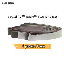 벨트샌더 6 조각 1220/2000x50mm 샌딩 벨트 237AA 스테인레스 스틸 연마 A3 A5 A6 A16 A30 A65, 06 A65_07 1220x50mm