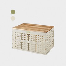 코베아 아웃도어 폴딩박스 SET 52L KFB-52G/WSET 143252, 오프 화이트