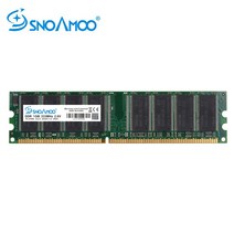 SNOAMOO-데스크탑 PC 메모리 DDR1 1GB PC2700/3200 333MHz/400MHz 184 핀 CL2.5 DIMM RAM 1G 평생 보증, [01] 1GB 333MHz
