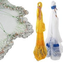 투망 어망 고기잡이 그물망 물놀이용품 낚시용품 뜰채 반도 통발(고급형), 02 경심투망