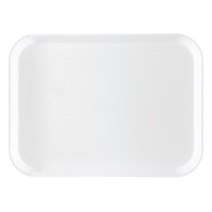논슬립 쟁반 카페 트레이 식당 업소용 쟁반, A. 직사각쟁반, 흰색