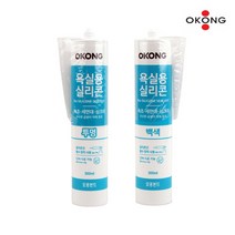 오공 오공 욕실용 바이오 실리콘 300ml 투명 백색 택1, 색상