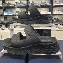 (스케쳐스)여성용 맥스쿠셔닝 슬리퍼 샌들 SP0WSCDM043 블랙 BBK