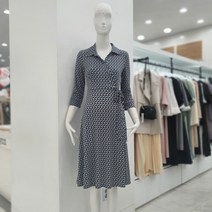 [미센스] 기하학 저지랩 원피스(MB18OPM204Z)