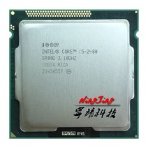 인텔 코어 i5-2400 i5 2400 3.1 GHz 쿼드 스레드 CPU 프로세서 6M 95W LGA 1155, 한개옵션0