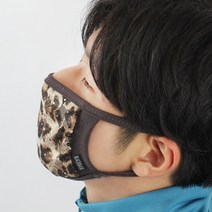 [블랙마스크] 호피쟈가드 309 /패션마스크 방한 디자인마스크