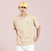 MLB 공용 베이직 스몰로고 반팔 티셔츠(3ATSB0233-43SAL)