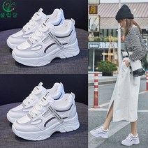 셀럽당 여자 키높이 운동화 봄 가을 예쁜 운동화 7cm
