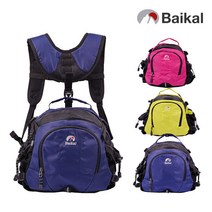 바이칼 [BAIKAL] 러너 15L 힙색 백팩 탈부착 멜빵구성, 핑크