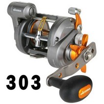낚시전동릴 OKUMA-낚시 릴 냉수 라인 카운터 풀 카보나이트 드래그 시스템 경량 부식 방지 프레임 베이트 캐스팅 릴, 오른손, 303 Thanks