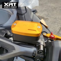 22-23 야마하 티맥스560 XRT 국산 튜닝 마스터 오일 커버 실린더캡, Red-레드, 1EA