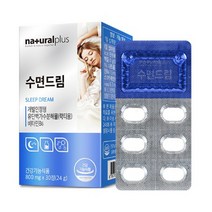 내츄럴플러스 수면드림 락티움, 30정, 7개