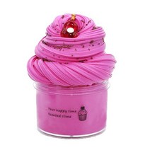 70ml 버터 슬라임 과일 키트 DIY 비 끈적 구름 향기로운 장난감 어린이 선물 스트레스 방지 교육 레인보우 클레이 공예, [04] D