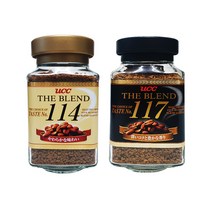 유씨씨 더 블렌드 114 117 커피 90g 일본 병커피 원두커피, A-00678 114 더 블렌드 커피