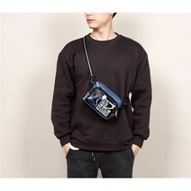 레터링디자인 귀여운 남자크로스백 대학생메신저백 어깨가방