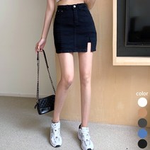제이에프케이 팩트 워싱 데님 치마바지[AYN6SK502A]