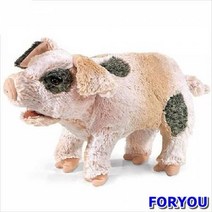 ForU11689 어린이 교구 완구 아이 선물 손인형 소리나는 돼지 유아원 장난감 살