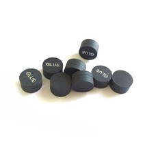 Xmlivet-SS/S/M/h의 14mm 당구 풀 큐 팁 블랙 수입 9 레이어 카무이 등 맞춤 가능 10 개, 03 Black M