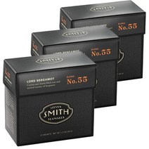 스티븐 스미스 티메이커 티 블랜드 No.55 로드 베르가못 얼그레이 블랙티 15티백 x 3개, 0.08oz, 45개