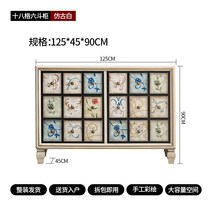 대용량 서랍장 3단 수납장 와이드 모던 주방 거실 원목 빈티지, F
