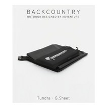 백컨트리 툰드라3P 그라운드 시트 풋프린트