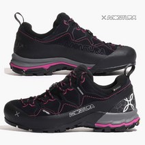 몬츄라 23SS YARU GTX 고어텍스 비브람 블랙 핑크 여성 트레킹화