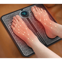 고주파 저주파 발바닥마사지기 발마사지 마사지 기계, LCD 리모콘 모델(8대 모드+19단+리모콘)