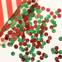 미니 그린레드글리터스팡클200p, 단품