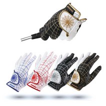 스파이더그립 골프장갑 (남성/왼손) - 2장세트, 블루+골드