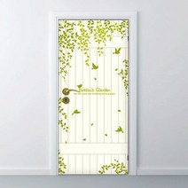 뭉키데코 뭉키데코 현관문시트지 에어프리1_꿈의정원 (2934775)