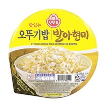 맛있는 오뚜기밥 발아현미, 210g, 18개
