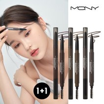 [MACQUEEN ] [맥퀸뉴욕] 1+1 워터프루프 오토 아이브로우-픽싱파우더, 내추럴브라운(픽싱), 월넛브라운(픽싱), 상세 설명 참조, 옵션:월넛브라운(픽싱) / 옵션2:내추럴브라운(픽싱)