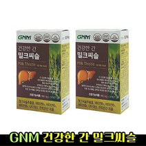 GNM 밀크시슬 건강한 간 30정 간건강 영양제 비타민B 2박스