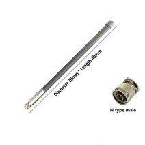 LTE라우터 kt에그 포켓와이파이대여 5g라우터 470MHz FRP 섬유 유리 안테나 고 이득 8dbi N 유형 남성 옥외 방수 부식 방지, 한개옵션0