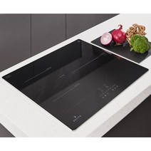 [본사운영] 딜라이트 인덕션 3구 싱글플렉스존 인덕션 전기레인지 DIRF-300SC, 전문 기사 방문 설치, 스탠드 높이(15com)