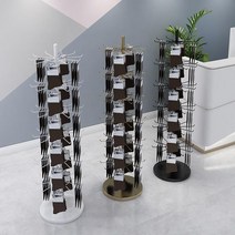 이퍼피 매장 업소용 7단 메탈 악세사리 양말 스탠드 진열대, 1개, 블랙